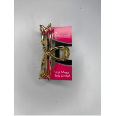 PIRANHA METAL GRANDE DOURADA 11 CM 821