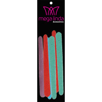 KIT 06 LIXA POPULAR COLORIDA PCT 12 UN 7101